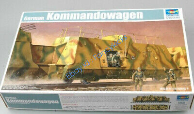 Trumpeter 1/35 German BP-42 Armored Train Antiaircraft Truck Kit Model Toy 01511