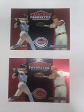 2000 Bowman's Best Franchise Favorites Sean Casey Johnny Bench #FR1C (x 2)