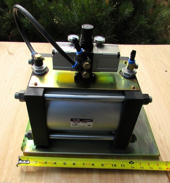 SMC Pneumatic Booster Pressure Doubler Tank VBA111002 VBA10A02GN