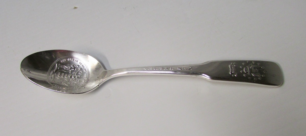 New Jersey Bi-Centennial Silverplate Spoon w/Seal - 1776-1976 | eBay