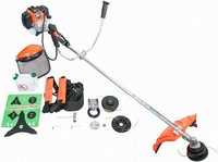 Demon Motorsense 2In1 Benzin Freischneider Rasentrimmer Trimmer RasenmäHer Set