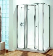Coram Optima 1000mm Inline Panel Chrome / Clear OIL10CUC