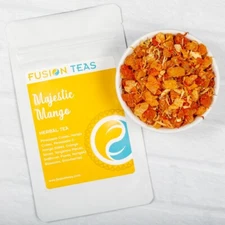 Majestic Mango Herbal Fruit Tea - Loose Leaf Tisane - Fusion Teas