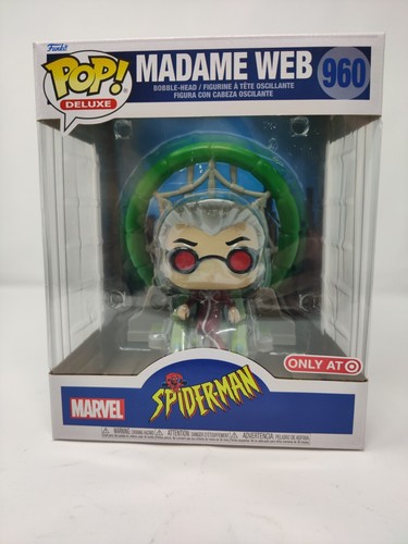 SPIDER-MAN THE ANIMATED Series - Madame Web Pop! Vinyl Deluxe Figure