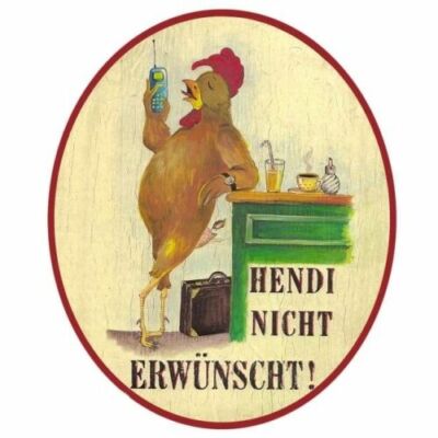 Hendi Unwanted Nostalgia Sign