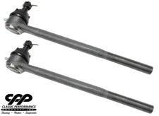 1958-64 Chevy Impala Belair Biscayne Inner Steering Tie Rod Ends Pair ES597