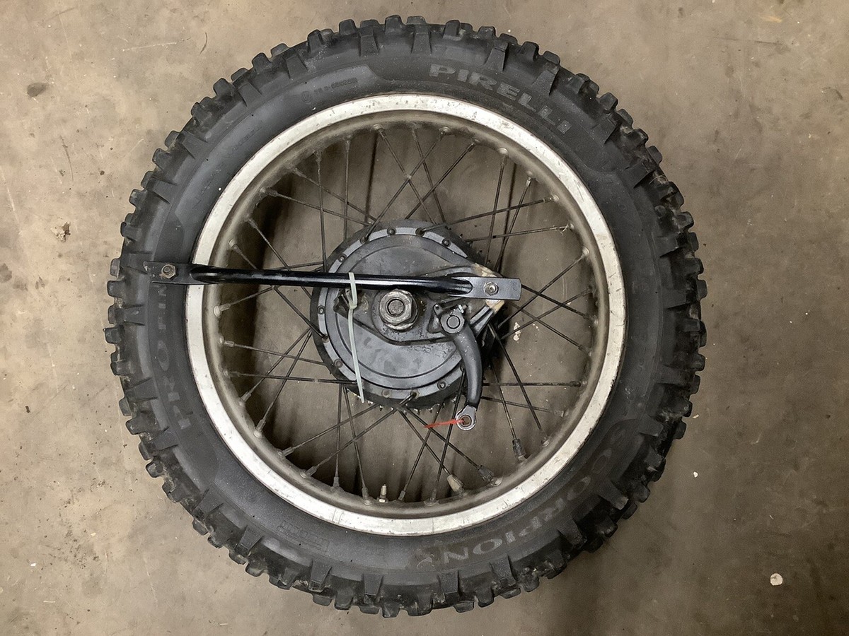 Honda XL 250 Rear Wheel- With Axle/ Brake Stay | eBay