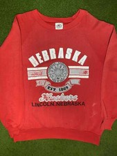 80s Nebraska Cornhuskers - Vintage University Sweatshirt XL 