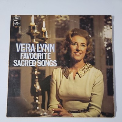 VERA LYNN Favourite Sacred Songs Ex 1972 UK Columbia Easy Listening LP