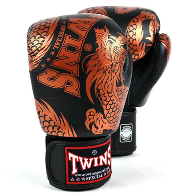 Twins FBGVL3-49 Dragon Boxhandschuhe 12oz schwarz-kupfer MMA Vertragslieferant