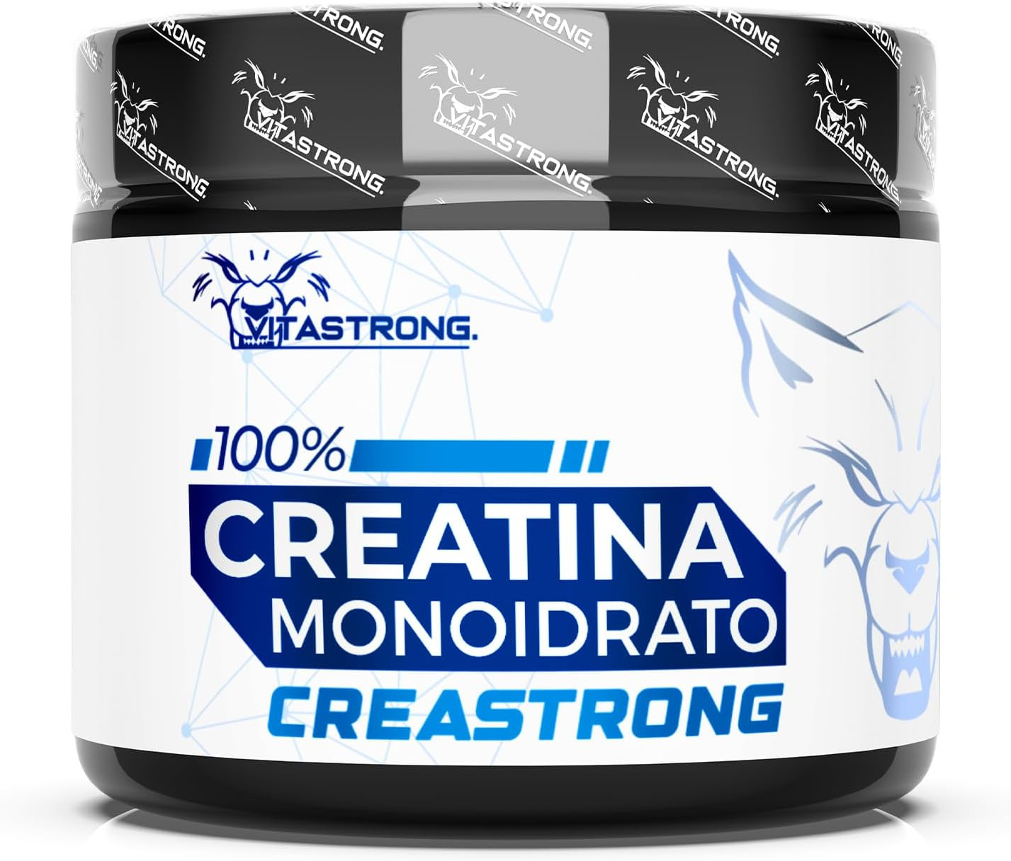Creatina Monoidrata 3000mg CreaStrong Pura | Vegan senza Additivi