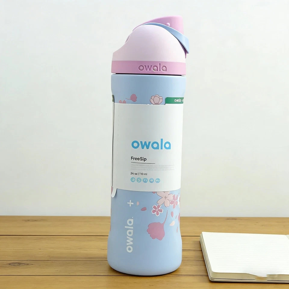 New Starbucks X Owala 2026 Sakura Limited Insulated Water Bottle