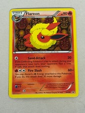 Pokemon Flareon Black and White BW88 on eBay