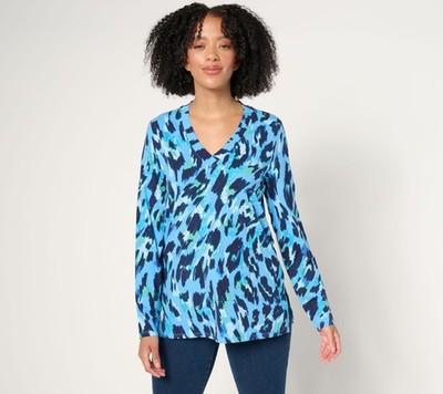 SUNNYLiFE Women's Top Sz S TripleLuxe Knit Fierce & Femme Multi-colored A673741