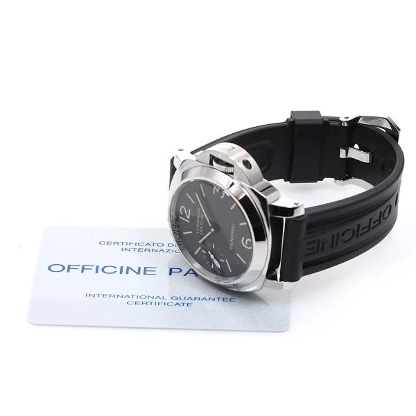 Panerai — Officine Panerai Luminor Marina PAM00418 44mm SS Black Dial Watch #C3076