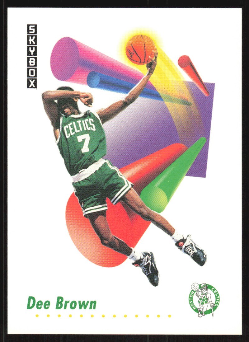 1991-92 SkyBox Dee Brown RC #13 Boston Celtics