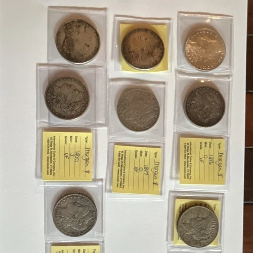 Morgan $1 Dollar 1874-1924 O VF XF Circulated Collection