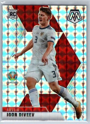2021 Panini Mosaic UEFA EURO 2020 Igor Diveev Mosaic Rookie #75