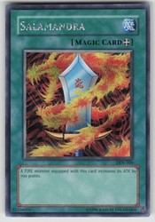 Salamandra DDS-006 Secret Rare Dark Duel Stories Yu-Gi-Oh! Promo