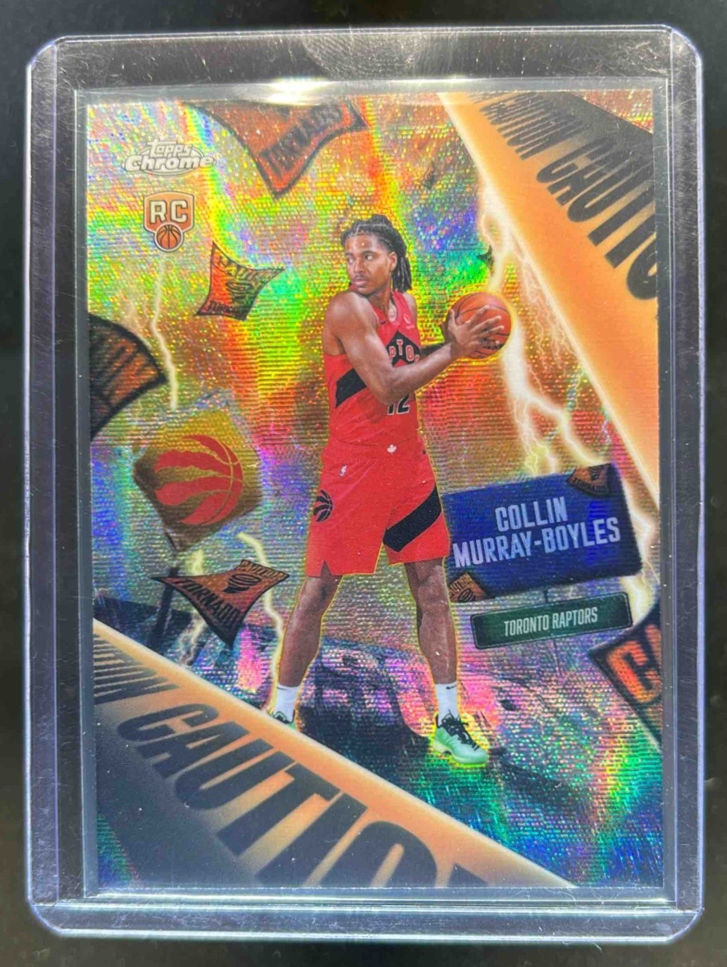 2025-26 Topps Chrome Collin Murray-Boyles Advisory RC SSP #AD-9 Raptors