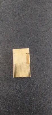 dupont feuerzeug goldplatte 