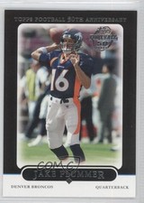 2005 Topps Black Jake Plummer #31 0q1p