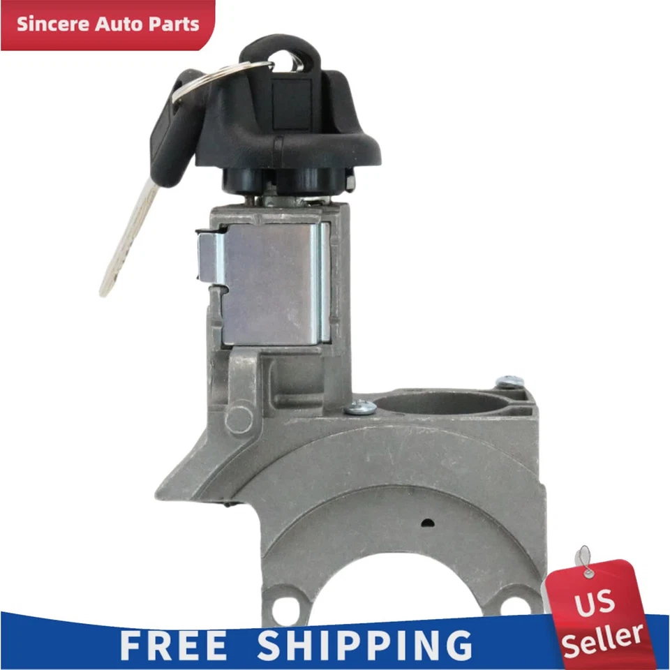 Interruptor y carcasa de cilindro de bloqueo de encendido para 98-00 Chevy GMC C/K 1500-3500 Tahoe Foto 2 de 4