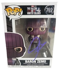 DANIEL BRUHL signiert BARON ZEMO The Falcon Winter Soldier Funko Pop #702 BECKETT