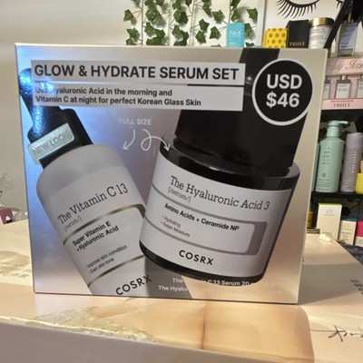 COSRX Glow & Hydrate Serum Set Vitamin C + Hyaluronic Acid Face 2x20 mL