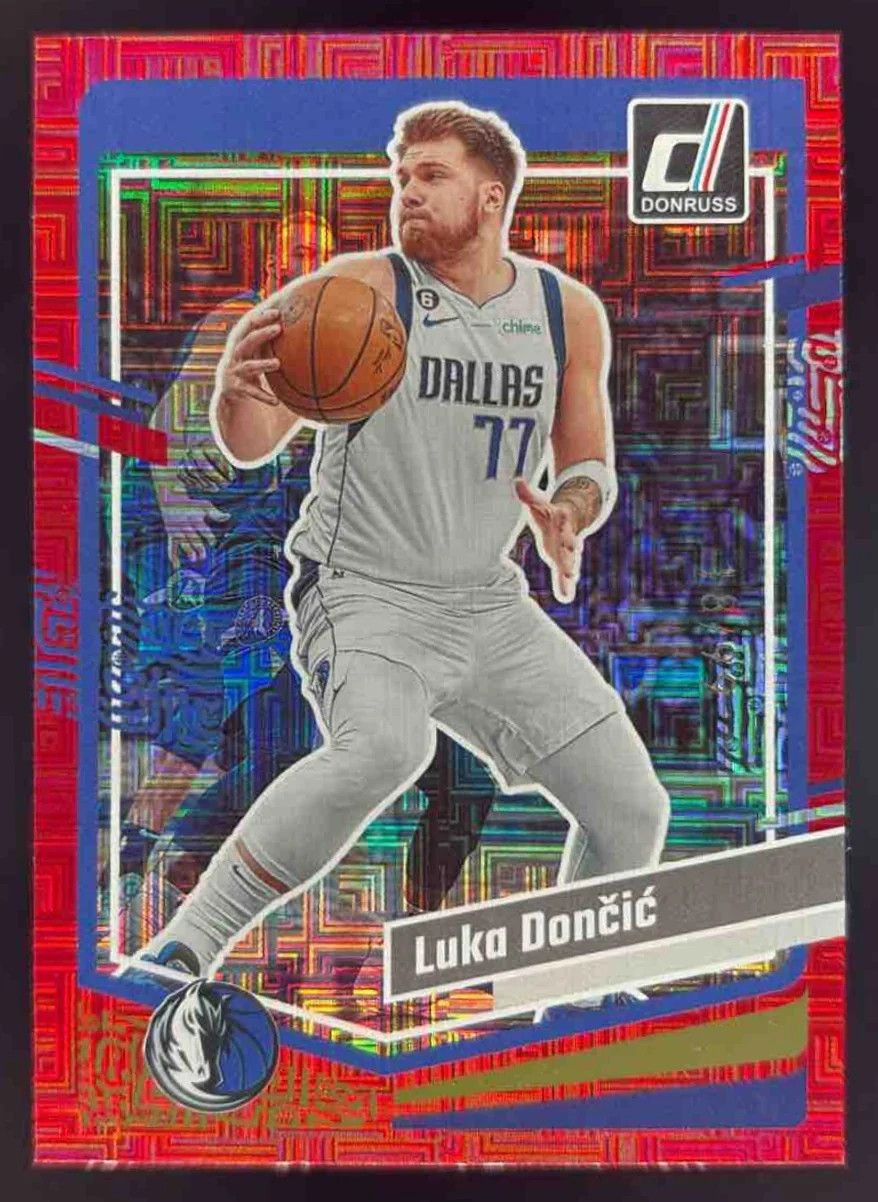2023-24 Panini Donruss Choice Red #141 Luka Doncic /99