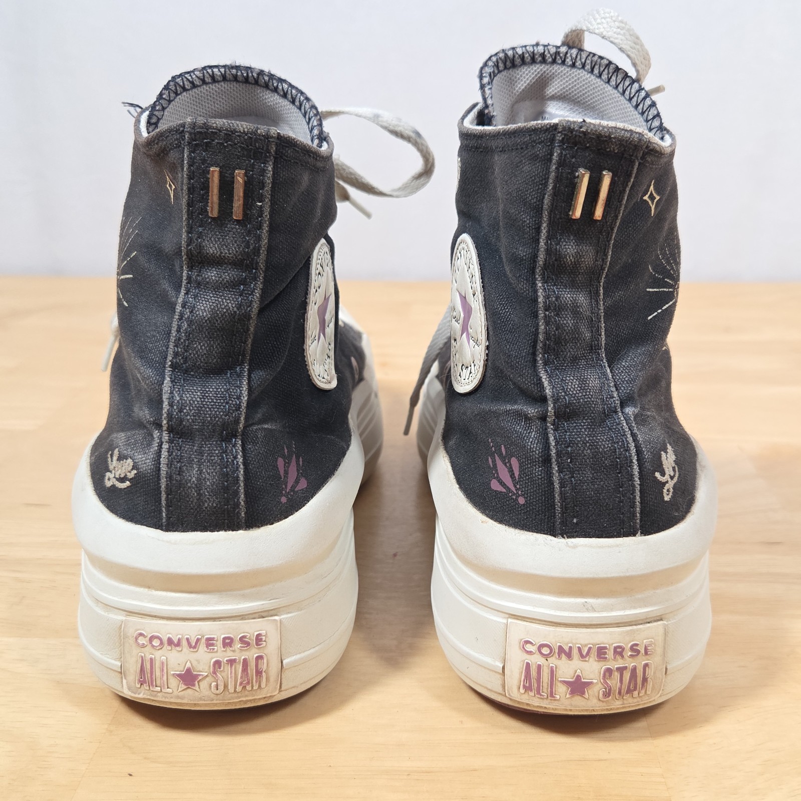 Converse All Star Move Platform Tiny Tattoos Snea… - image 7