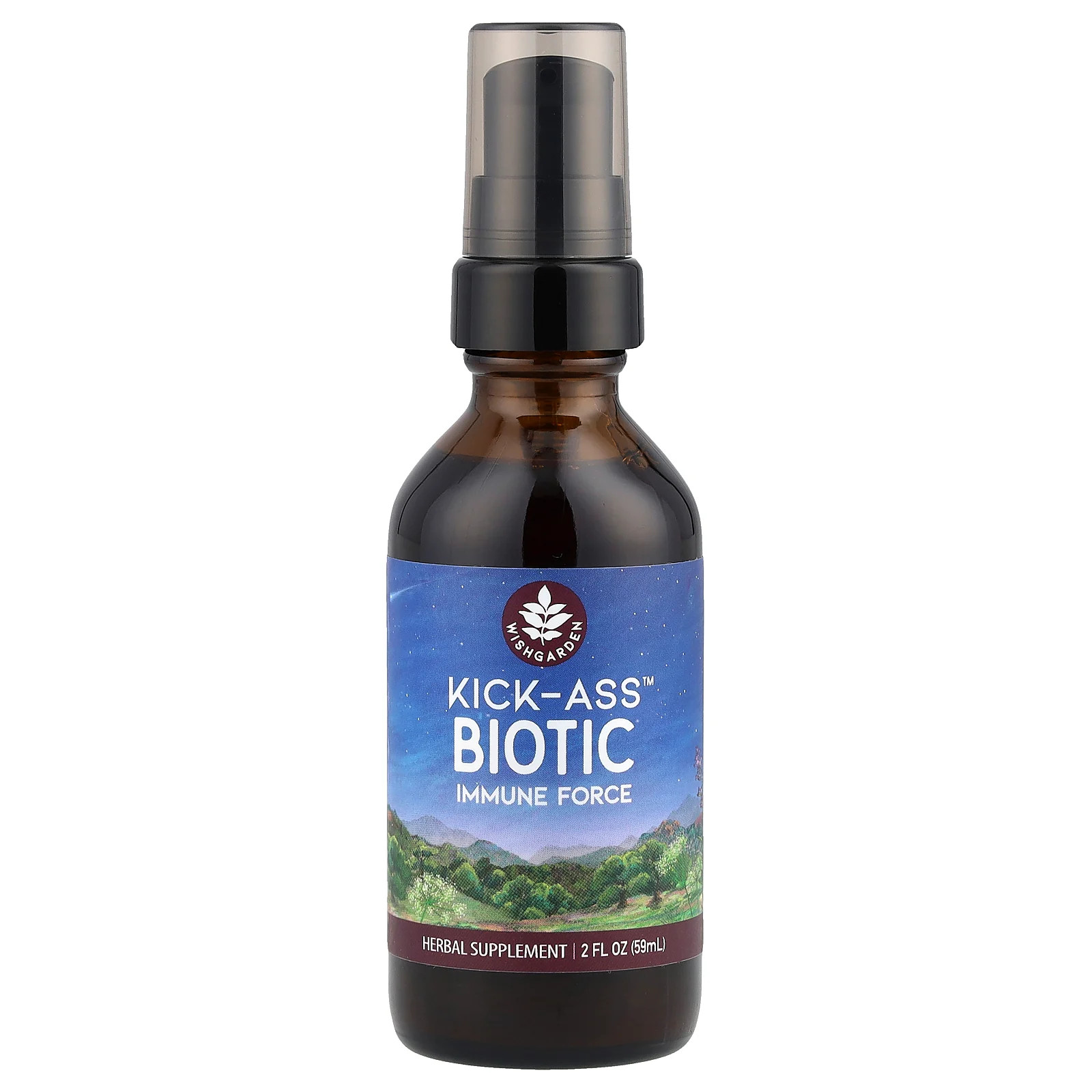 Обалденный биотик Иммунная сила 2 жидких унции 59 мл 5190₽