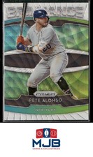 2020 Panini Prizm Pete Alonso Brilliance White Wave Prizm #B-3 New York Mets