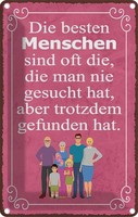 Blechschild 30X20 Cm Die Besten Menschen Sind Oft Spruch Zitat Deko Geschenk Met