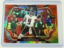 2025 Panini Select Michael Penix Jr. Field Level Tie Dye /25