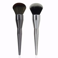DANNEASY 2pcs Nail Dust Brush Large Powder Luxury Blush white