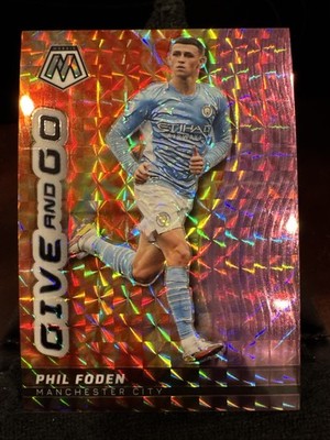 Phil Foden 2021-22 Panini Mosaic Give And Go 50/50