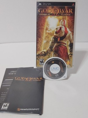 Sony God of War Chains of Olympus (PSP, 2008) Video Game Tested! Complete 