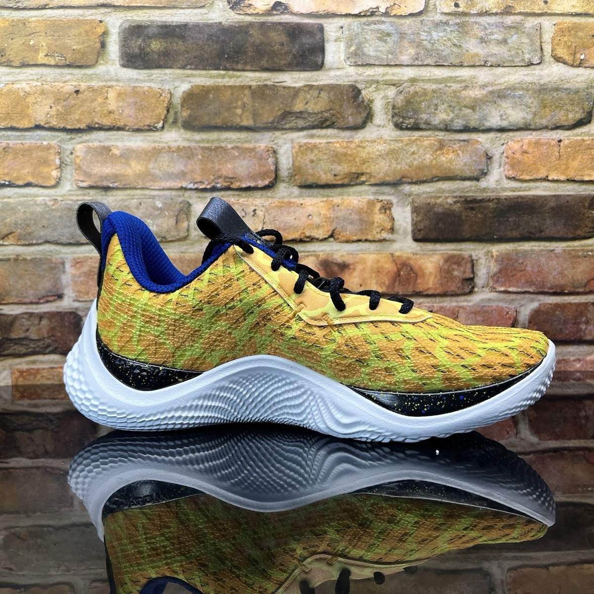 Under Armour Curry Flow 10 Mens Size 12 Bang Bang Golden State