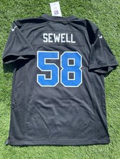 Youth Medium 10-12 | Detroit Lions Nike Penei Sewell Carbon NFL Jersey | No Tags