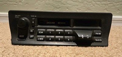 97-98, OEM, JAGUAR XK8/XKR Radio Stereo Cassette Player, Working, NOTE