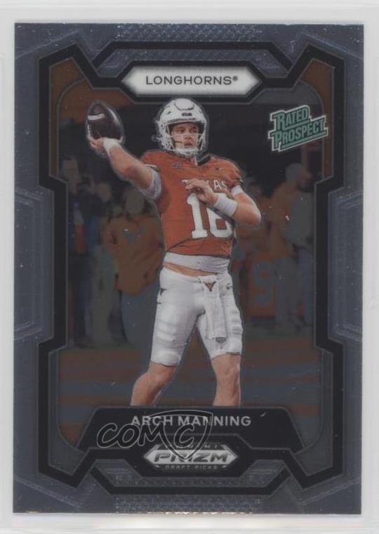 2024 Panini Prizm Draft Picks Rated Prospect Arch Manning #192