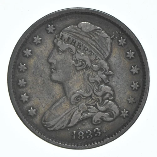 1833-P Capped Bust Quarter — photo from another recent sale