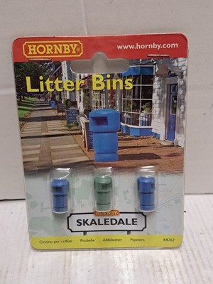 Hornby Skaledale - R8762 OO Gauge - 3 x Katzentoiletten - Neu in Verpackung