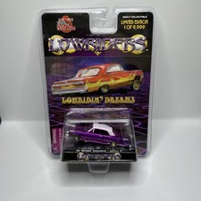 RACING CHAMPIONS LOWRIDERS  64 CHEVY IMPALA CUSTOM CRUISERS PURPLE "RARE"