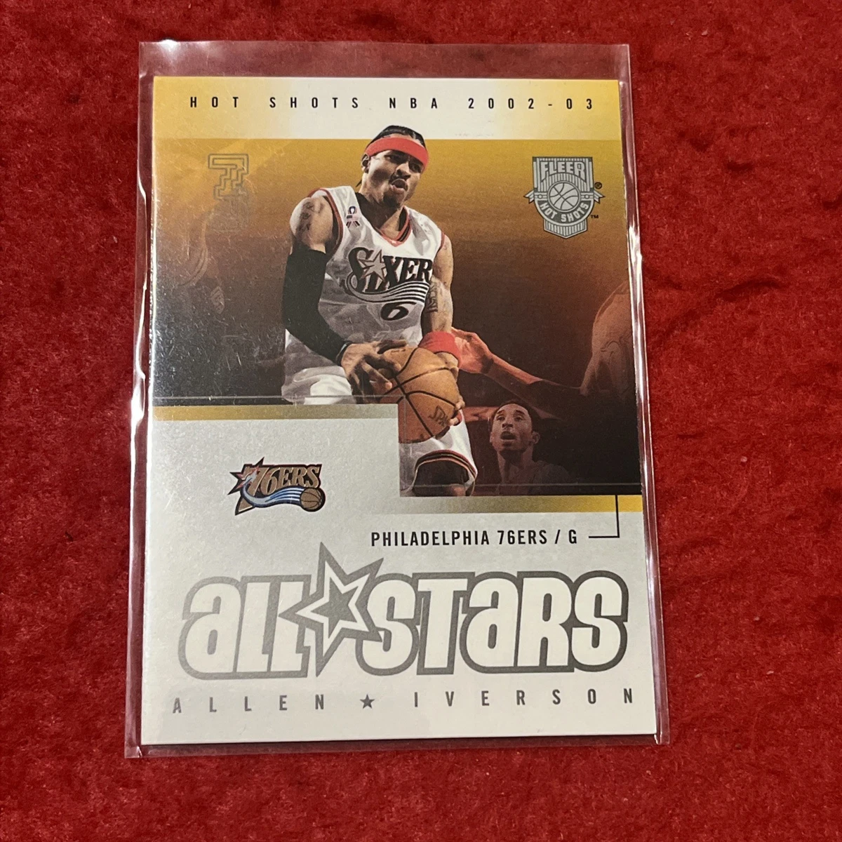 Fleer Allen Iverson Basketball 2002-03 Season Sports Trading Cards
