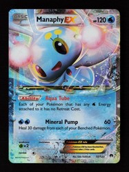 Manaphy EX 32/122 XY Breakpoint Holo Ultra Rare