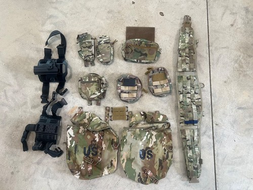 Airsoft Gear Lot Tactical Multicam and 1911 holsters