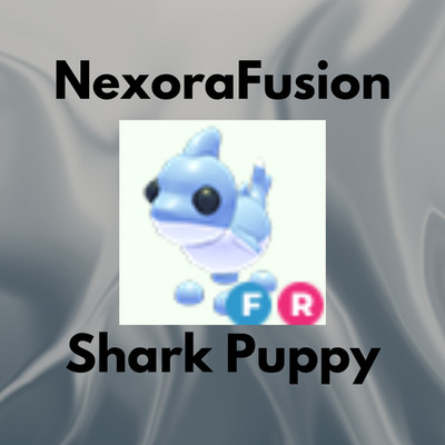 FR Shark Puppy | Adopt From Me | SAME DAY DELIVERY  