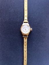 Aurora Stoßfest Vintage Damen Armbanduhr - mechanisch - läuft 